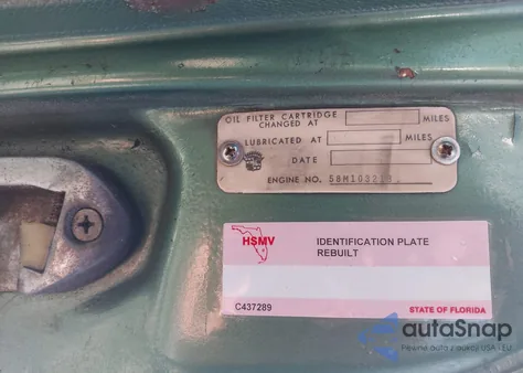 1958 Cadillac Fleetwood from USA, damaged, VIN 58M103213